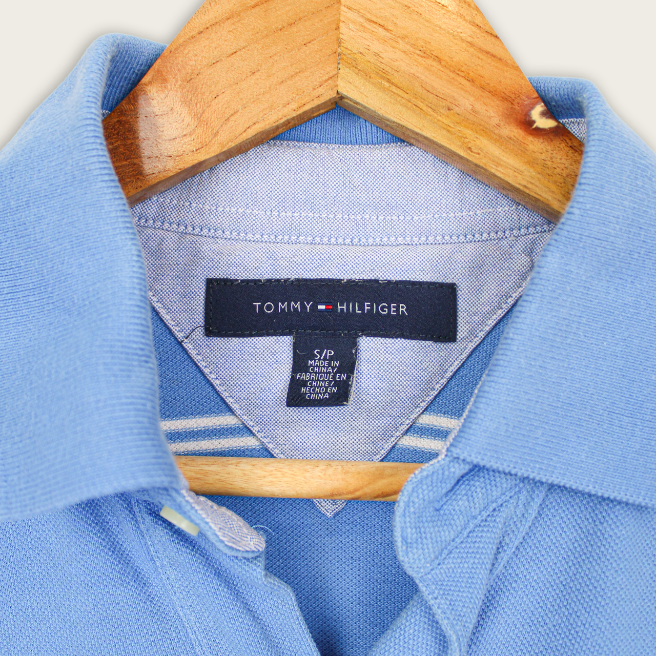 VINTAGE TOMMY HILFIGER POLO SHIRT - S