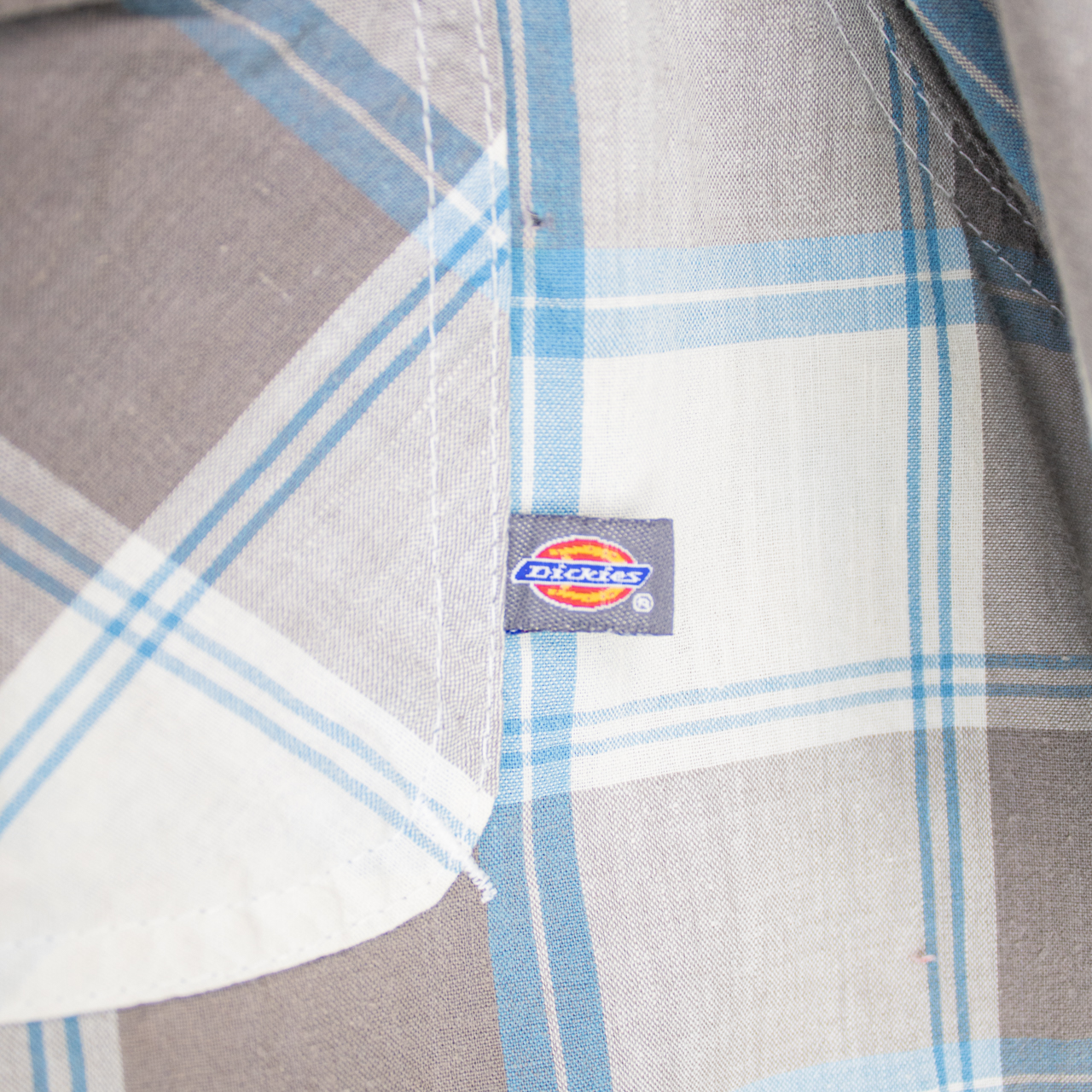 VINTAGE DICKIES BUTTON-UP SHIRT - L