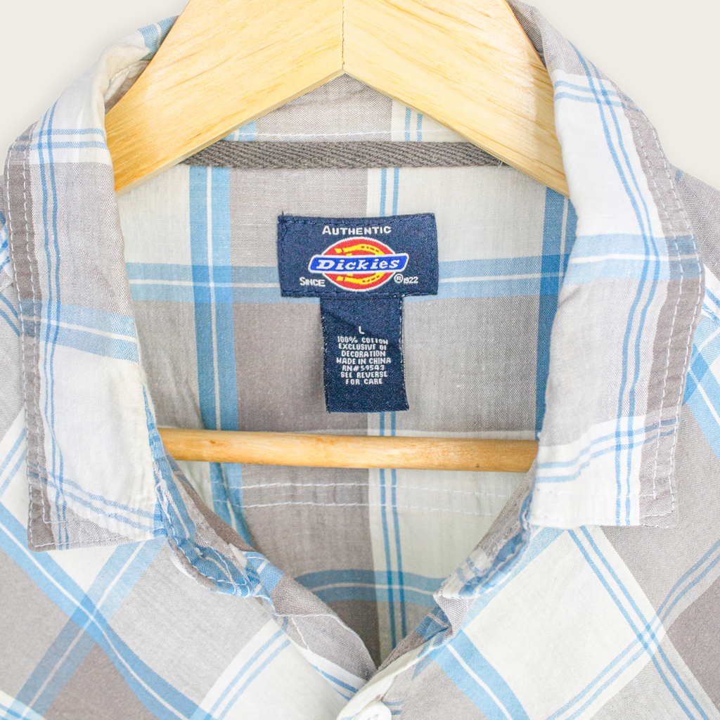 00's Dickies Button-Up Shirt - L