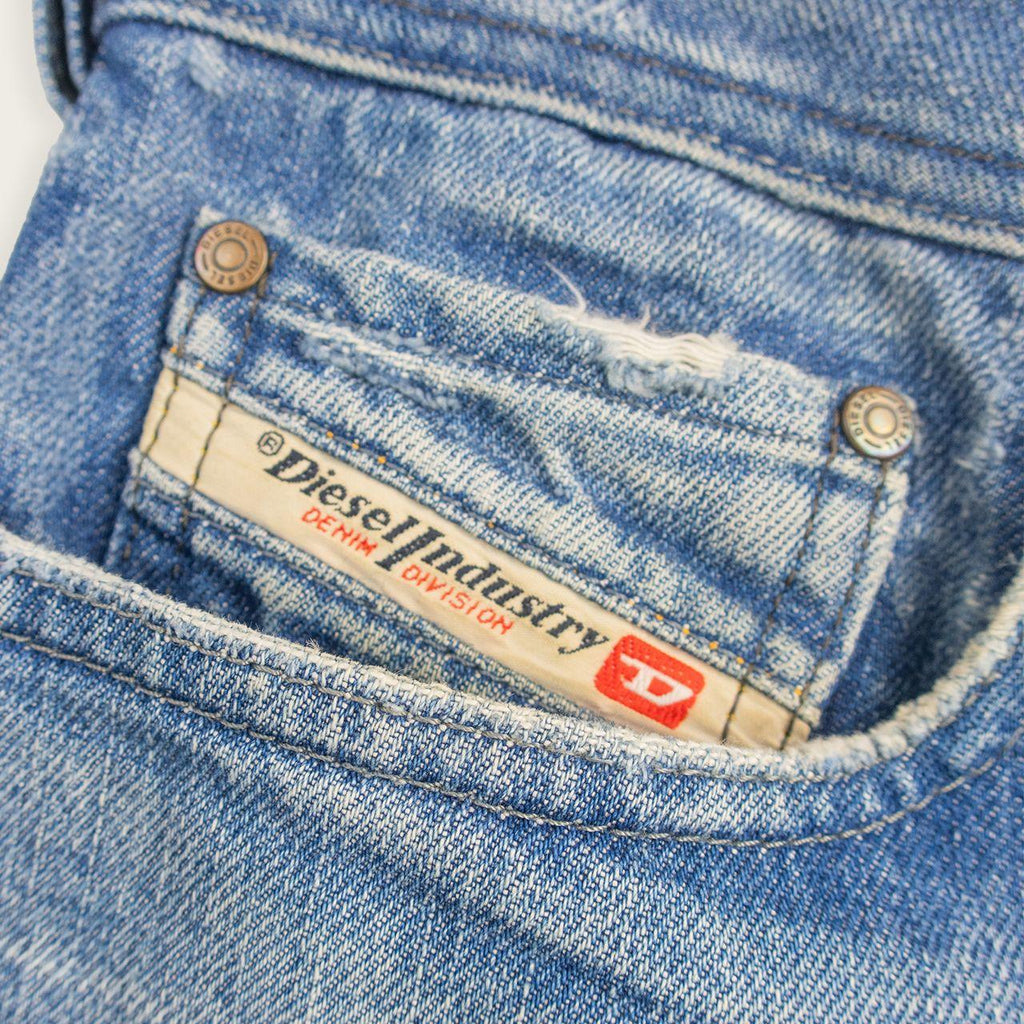 Y2K Diesel Denim Shorts - Mid Wash - Size 8