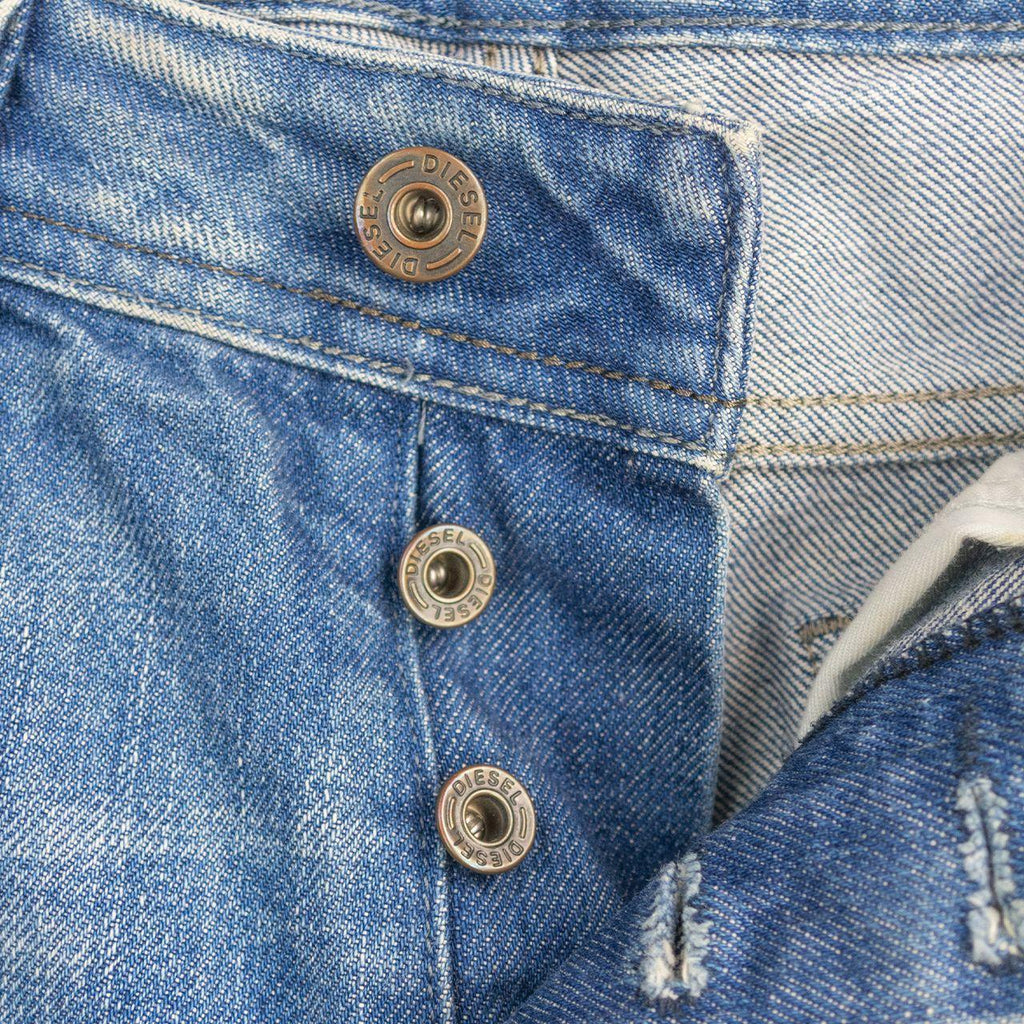 Y2K Diesel Denim Shorts - Mid Wash - Size 8