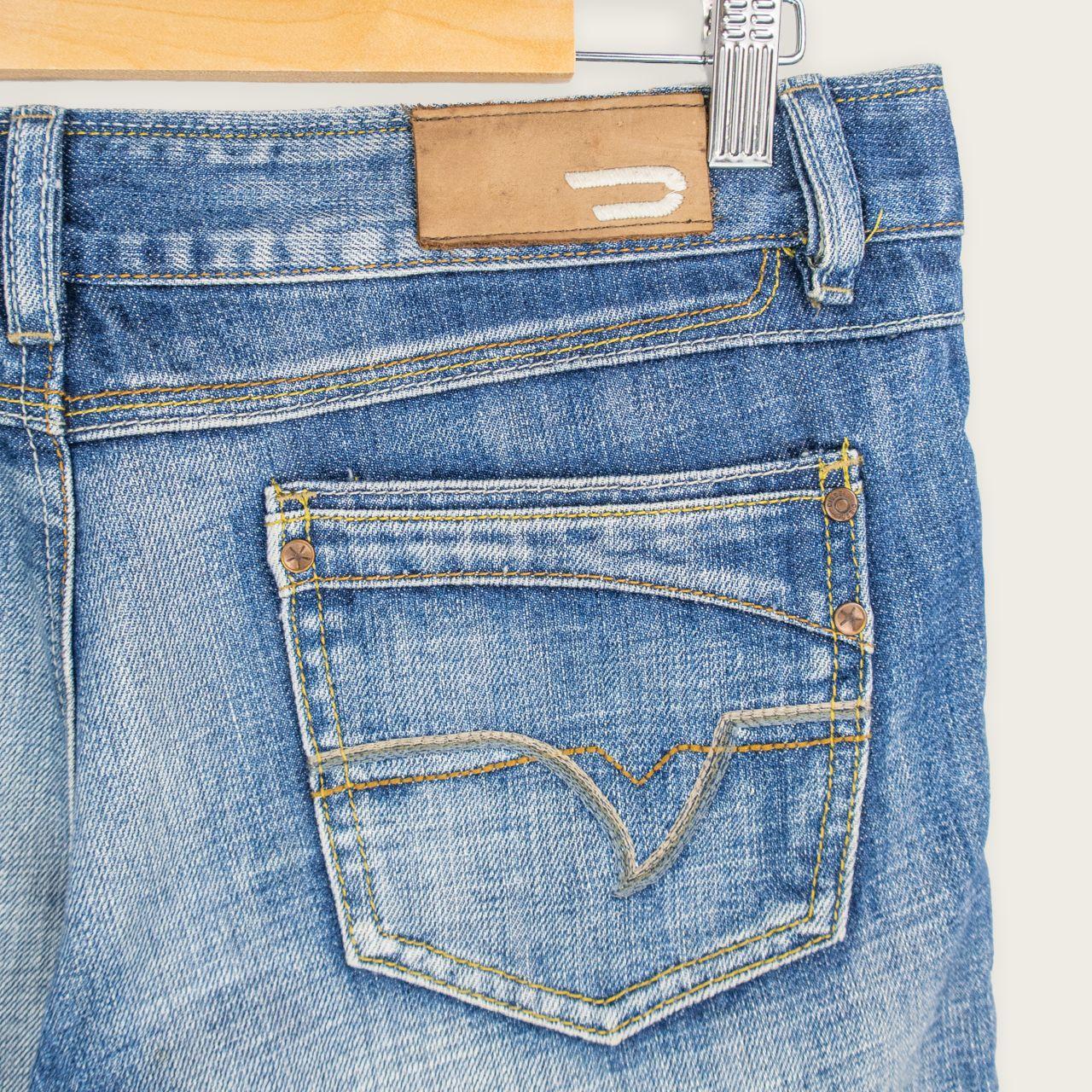 Y2K Diesel Denim Shorts - Mid Wash - Size 8
