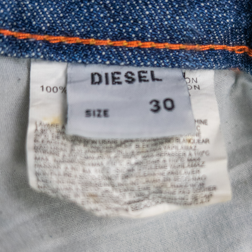Y2K Diesel Denim Shorts - Mid Wash - Size 8
