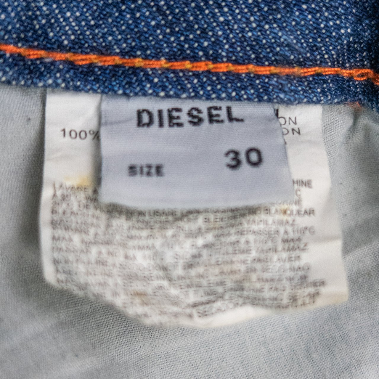 Y2K Diesel Denim Shorts - Mid Wash - Size 8