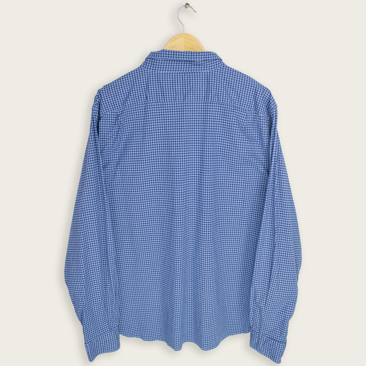 VINTAGE LONG-SLEEVE NAUTICA BUTTON-UP SHIRT - XXL