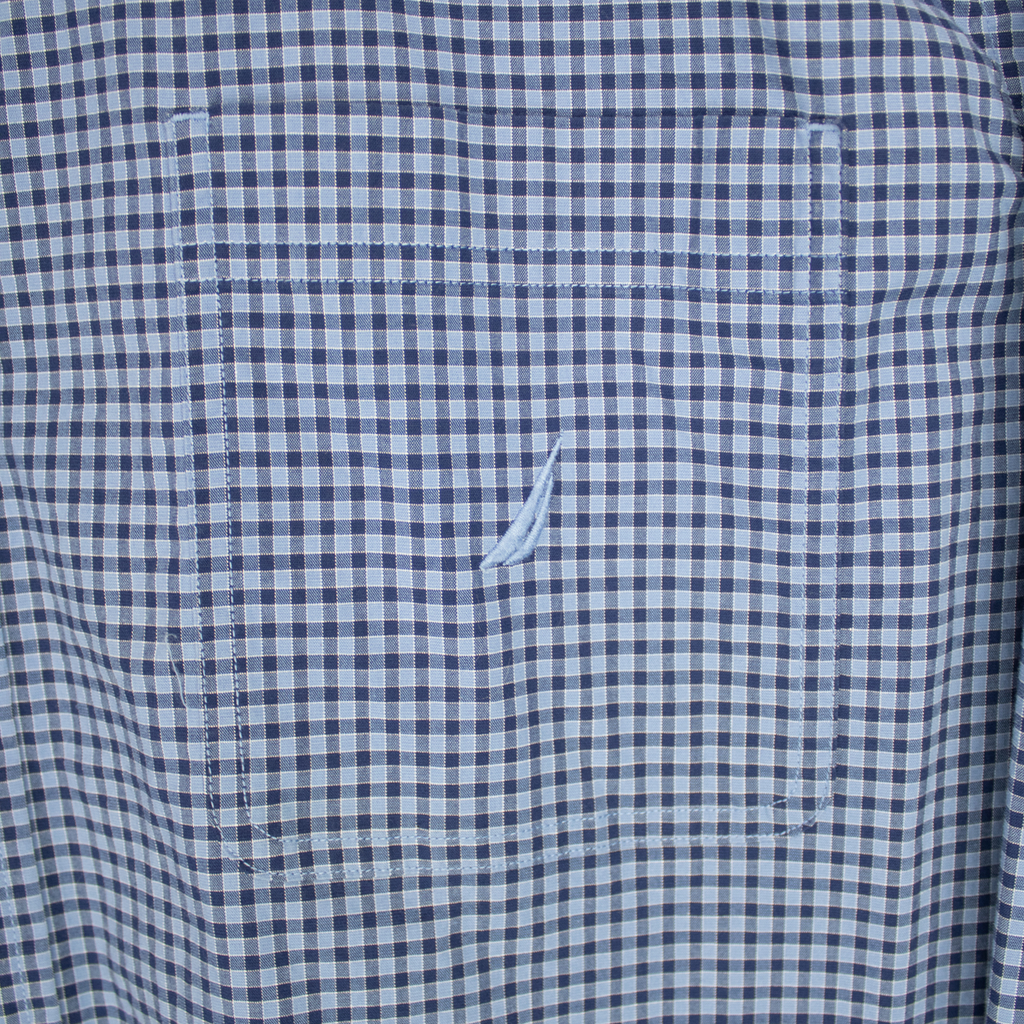 VINTAGE LONG-SLEEVE NAUTICA BUTTON-UP SHIRT - XXL