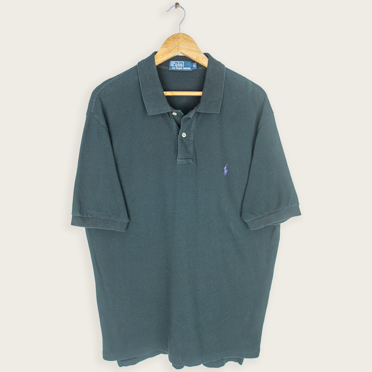 90's RALPH LAUREN POLO SHIRT - XL
