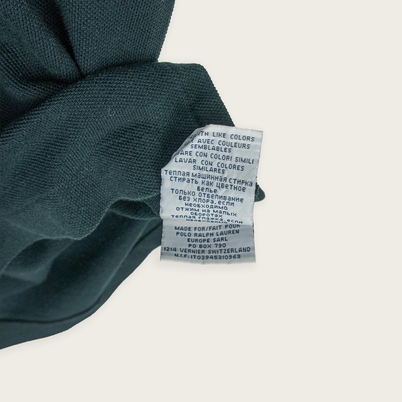 90's RALPH LAUREN POLO SHIRT - XL