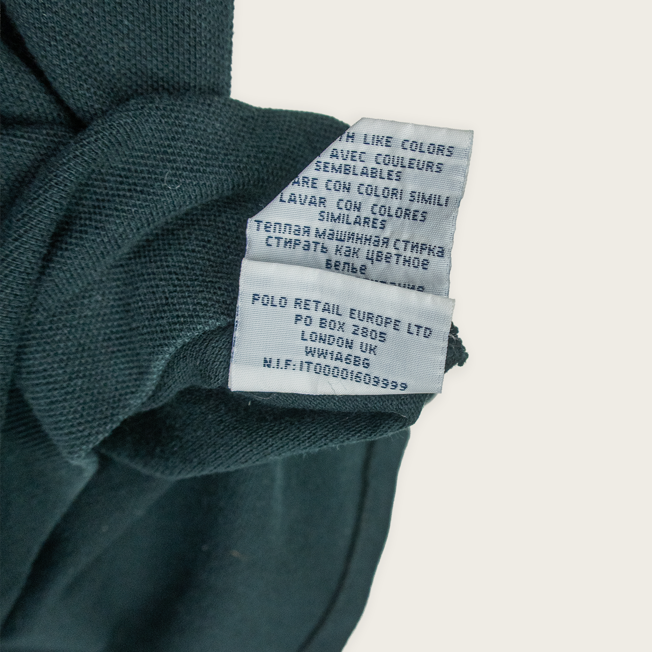 90's RALPH LAUREN POLO SHIRT - XL