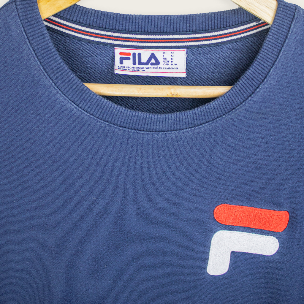 00's Fila Crewneck Sweater - M