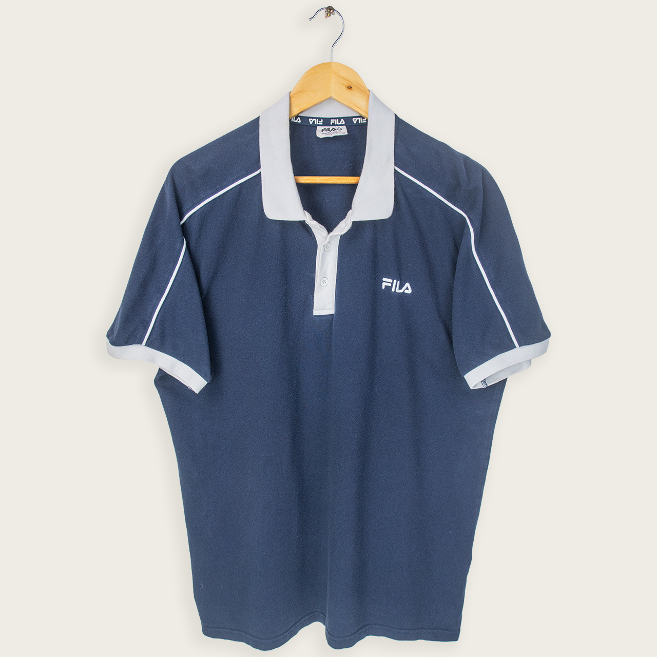 00's FILA POLO SHIRT - XL