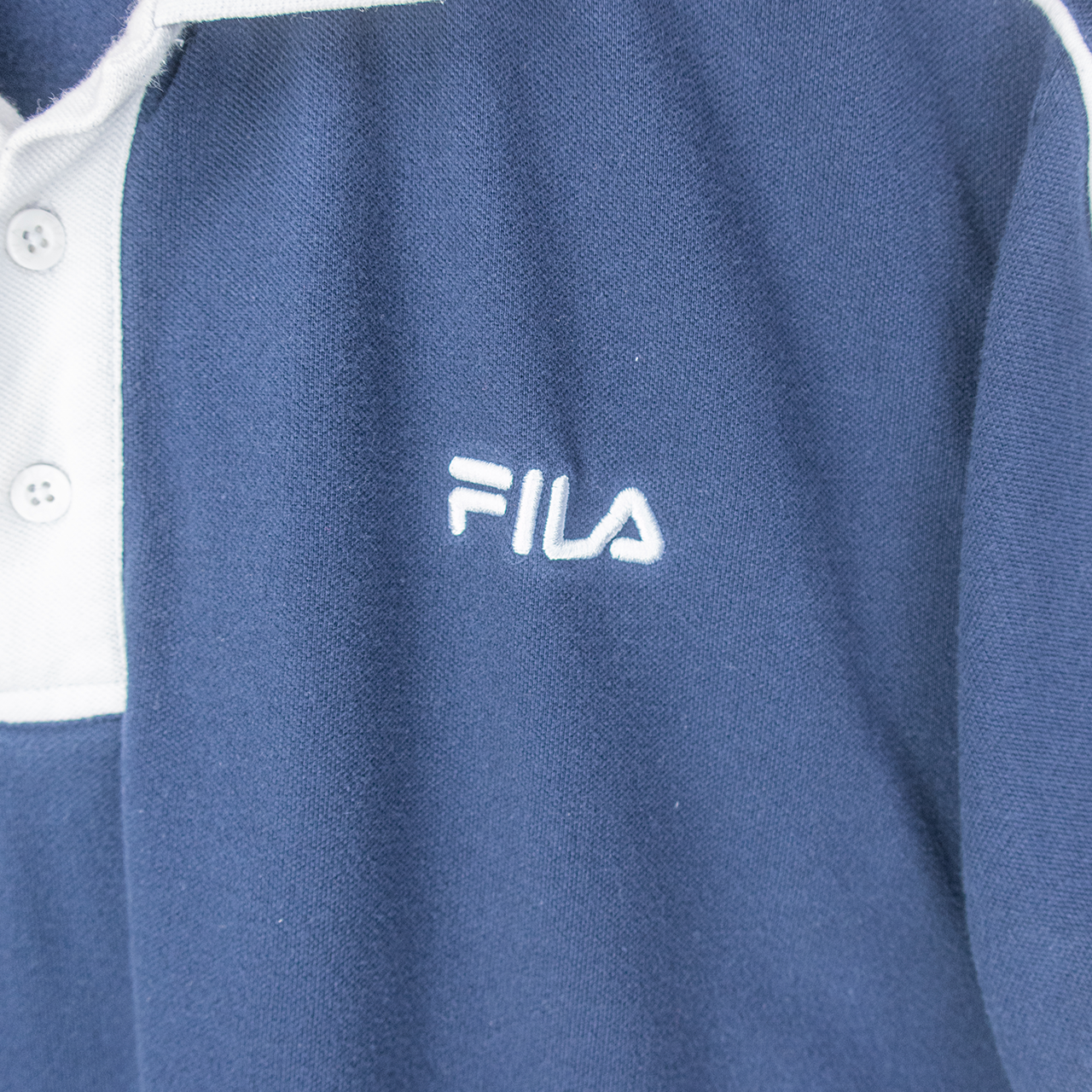 00's FILA POLO SHIRT - XL