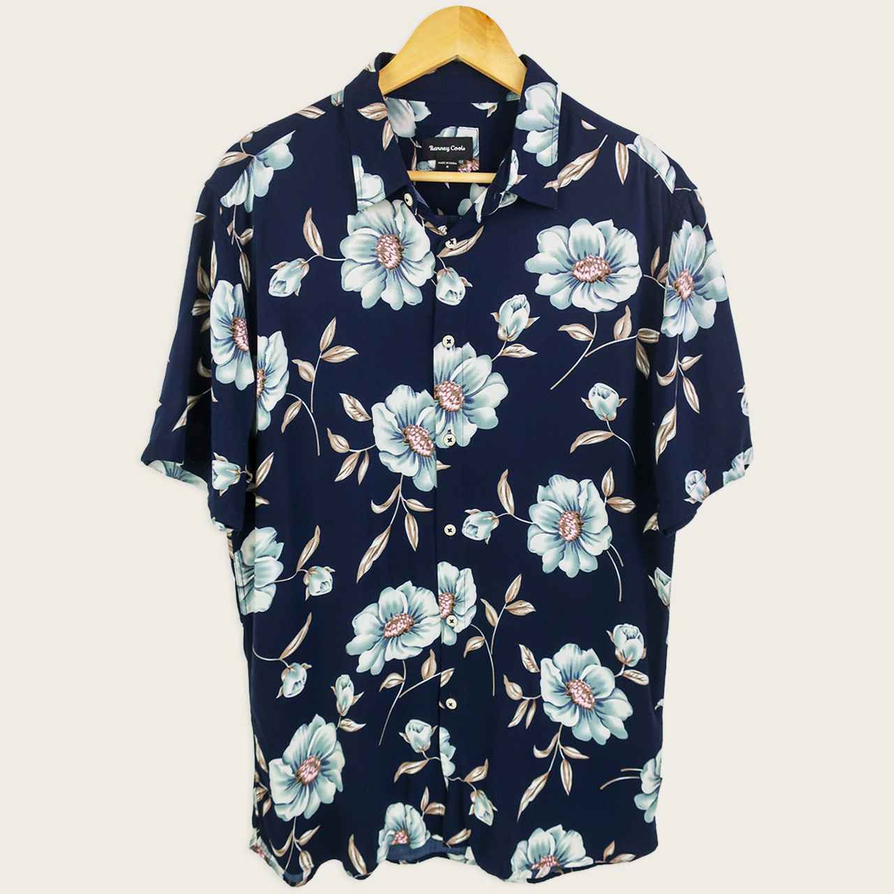 Barney Cools Button-Up Shirt - M
