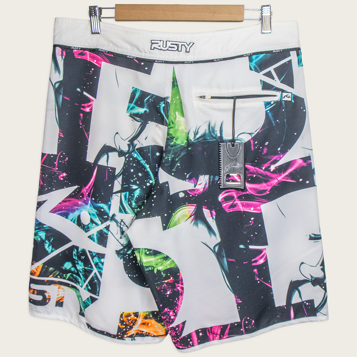 00s Rusty Board Shorts - M/L