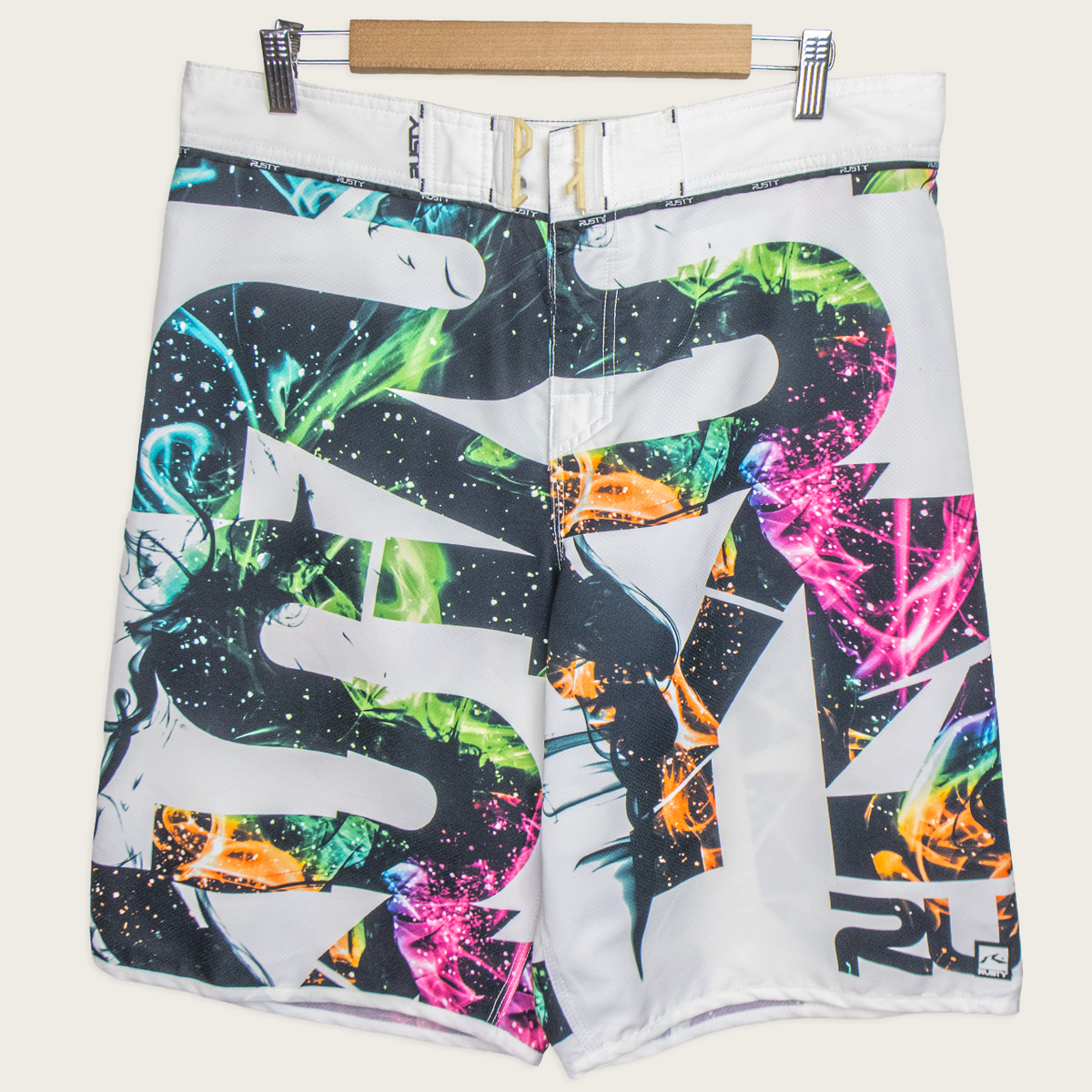 00s Rusty Board Shorts - M/L