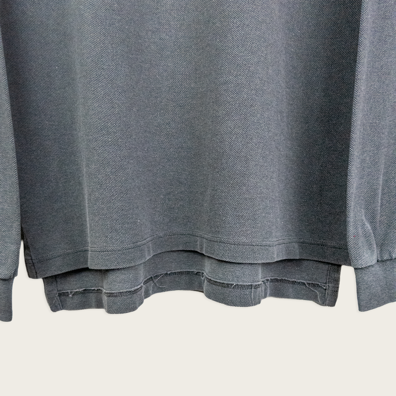 90's Gant Long-Sleeve Polo Shirt - M