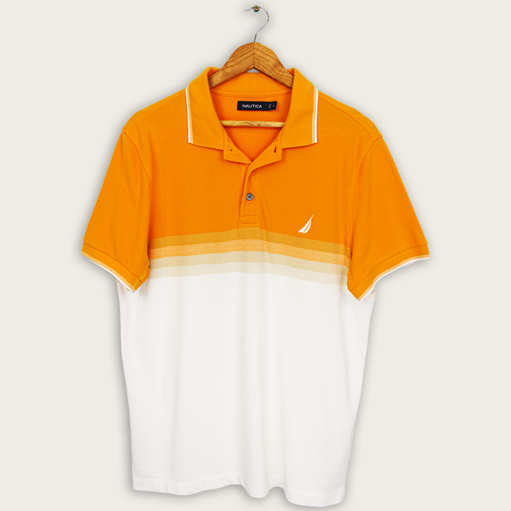 VINTAGE NAUTICA POLO SHIRT - L