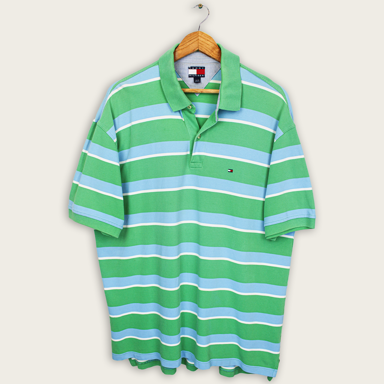 VINTAGE TOMMY HILFIGER POLO SHIRT - XL