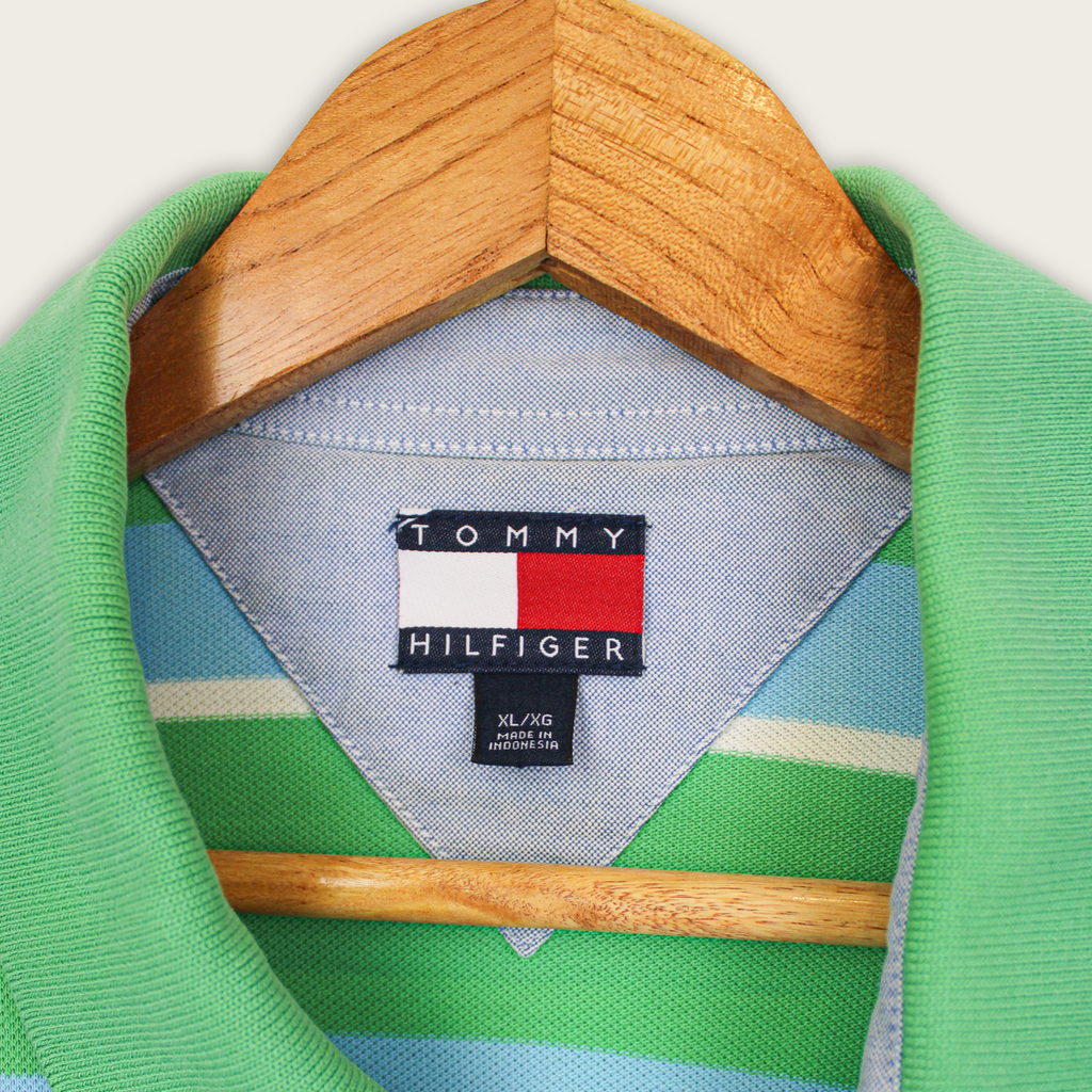 VINTAGE TOMMY HILFIGER POLO SHIRT - XL