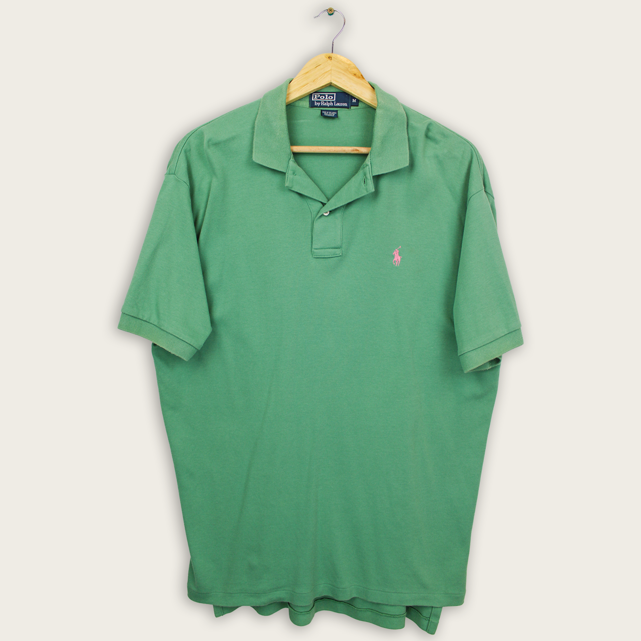 VINTAGE RALPH LAUREN POLO SHIRT - M