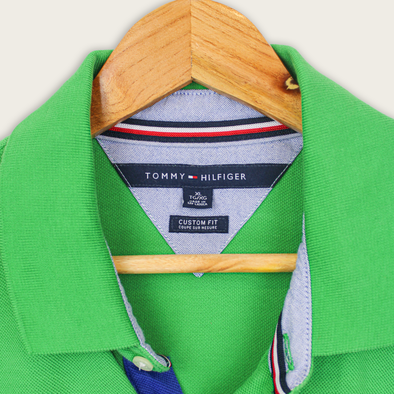 VINTAGE TOMMY HILFIGER POLO SHIRT - XL