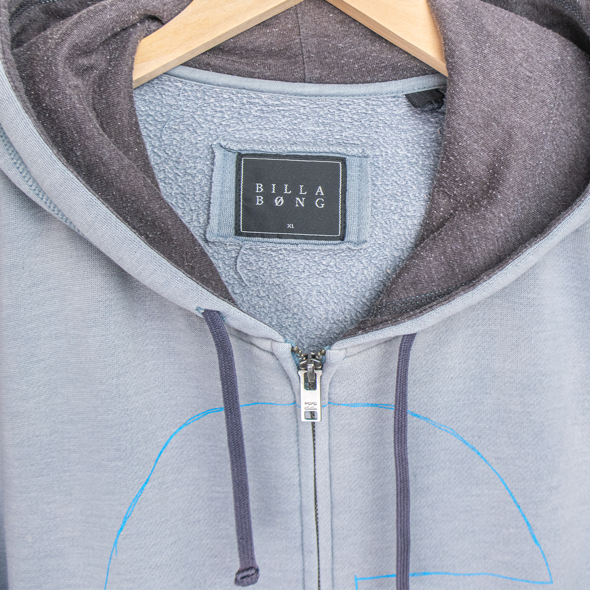 00s Billabong Zip Hoodie - L/XL