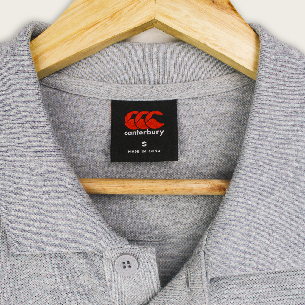 VINTAGE CANTERBURY POLO SHIRT - S