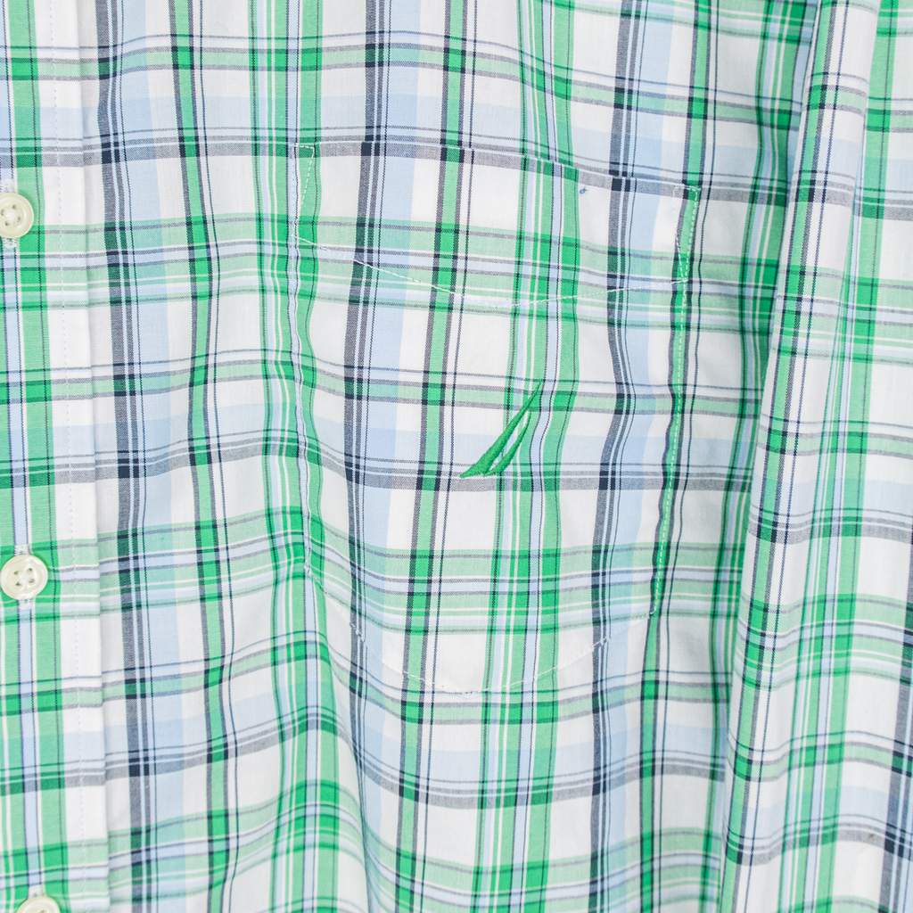00's NAUTICA BUTTON-UP SHIRT - XXL