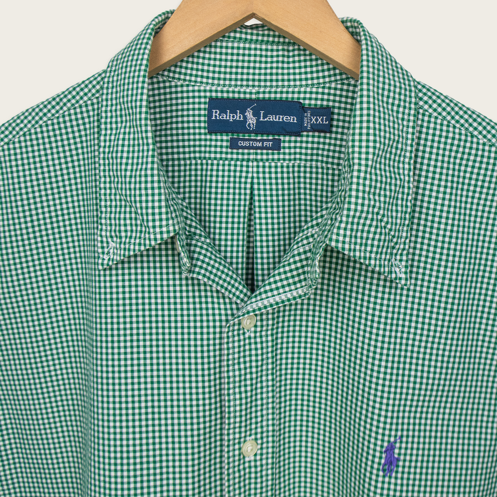 00s Ralph Lauren Long-Sleeve Button-Up Shirt - XL/XXL