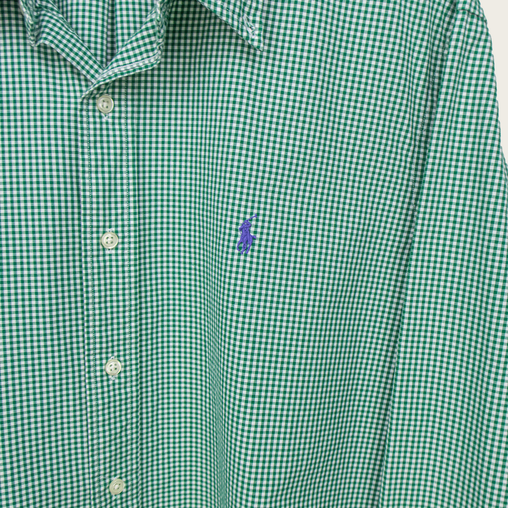 00s Ralph Lauren Long-Sleeve Button-Up Shirt - XL/XXL