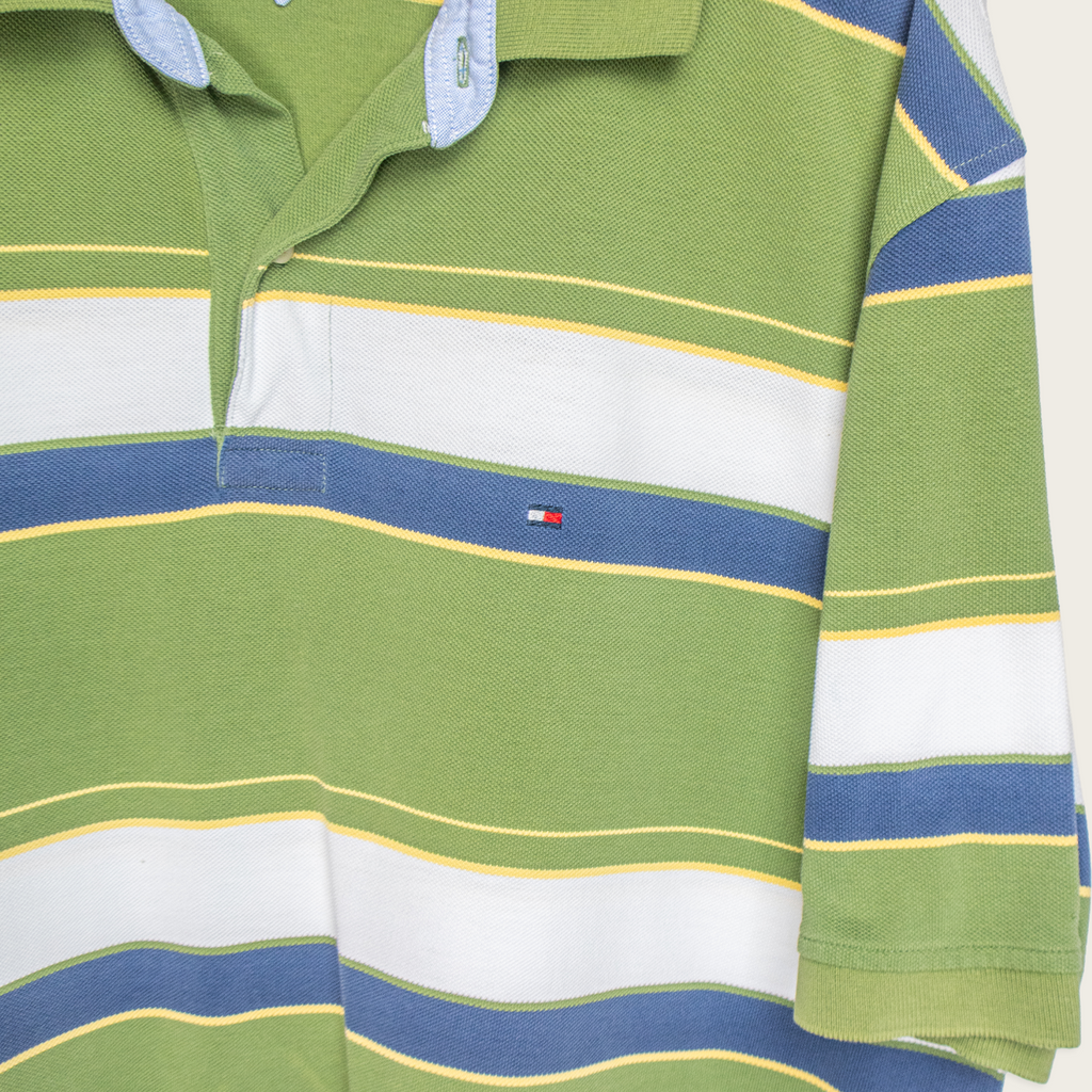 00s Tommy Hilfiger Polo Shirt - XL