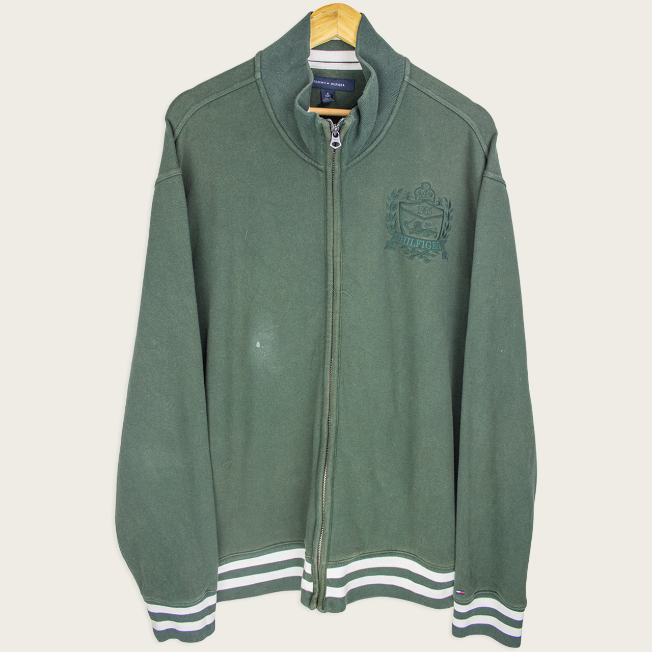 Tommy Hilfiger Full-Zip Sweatshirt - XL