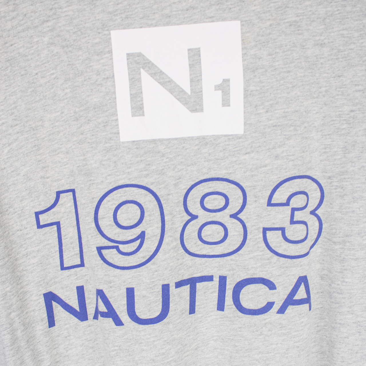 VINTAGE LONG-SLEEVE NAUTICA T-SHIRT - XL