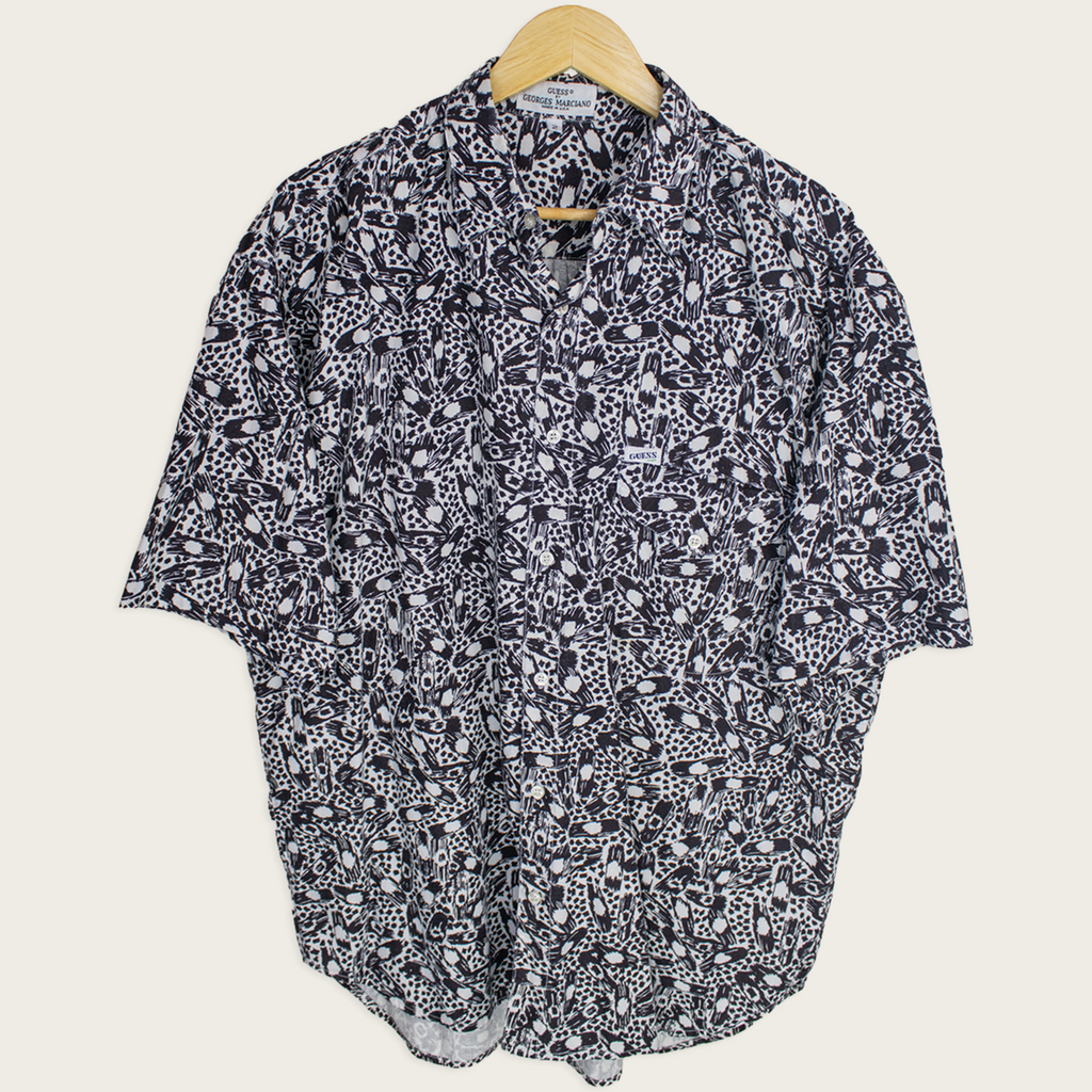 80's Guess Button-Up Shirt - XL