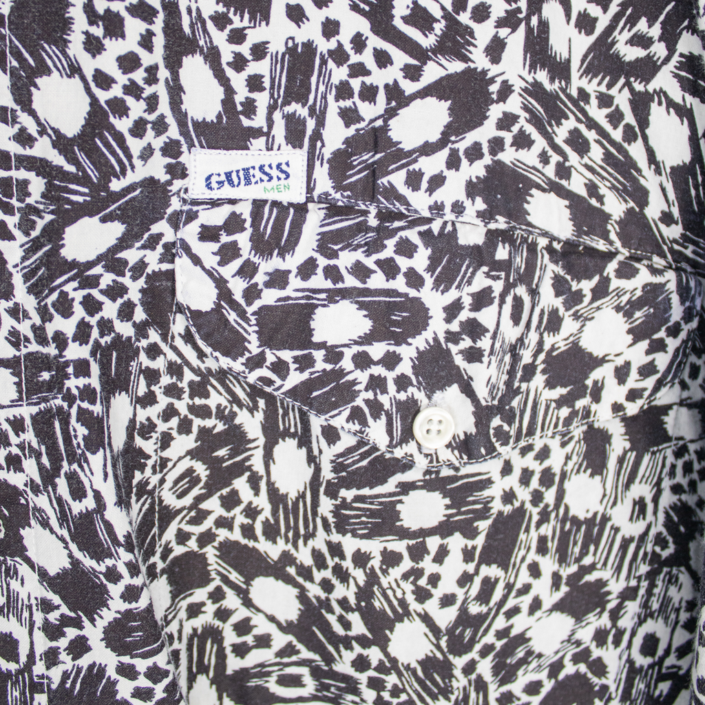 VINTAGE GUESS BUTTON-UP SHIRT - XL