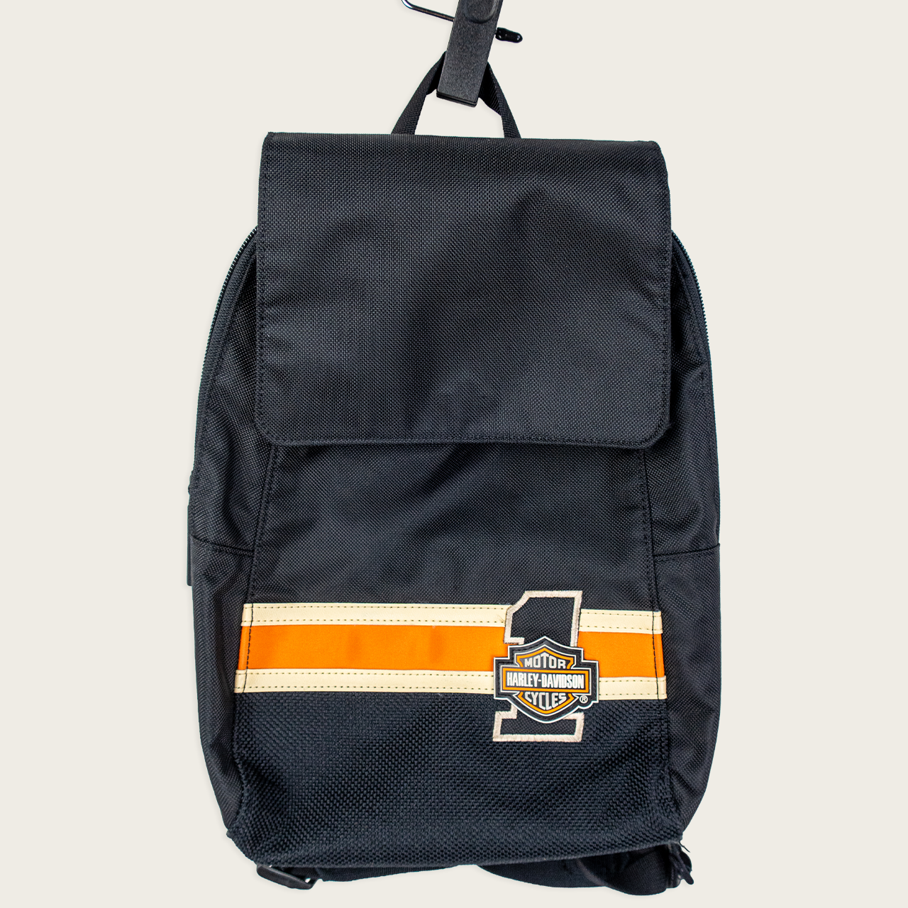 Black/Orange Harley-Davidson Mini Backpack – STARLIGHT VINTAGE