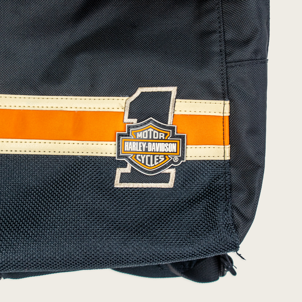 Black/Orange Harley-Davidson Mini Backpack