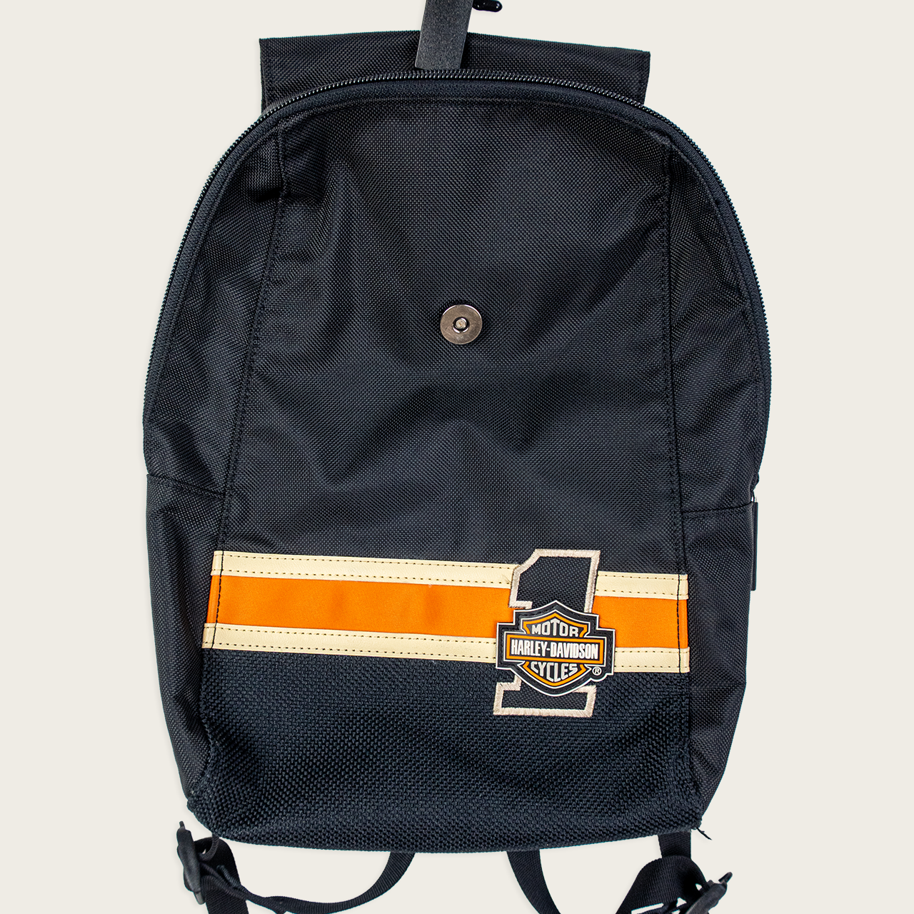 Black/Orange Harley-Davidson Mini Backpack – STARLIGHT VINTAGE