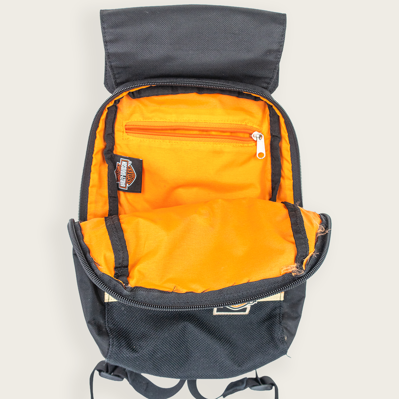 Black/Orange HARLEY-DAVIDSON Mini Backpack