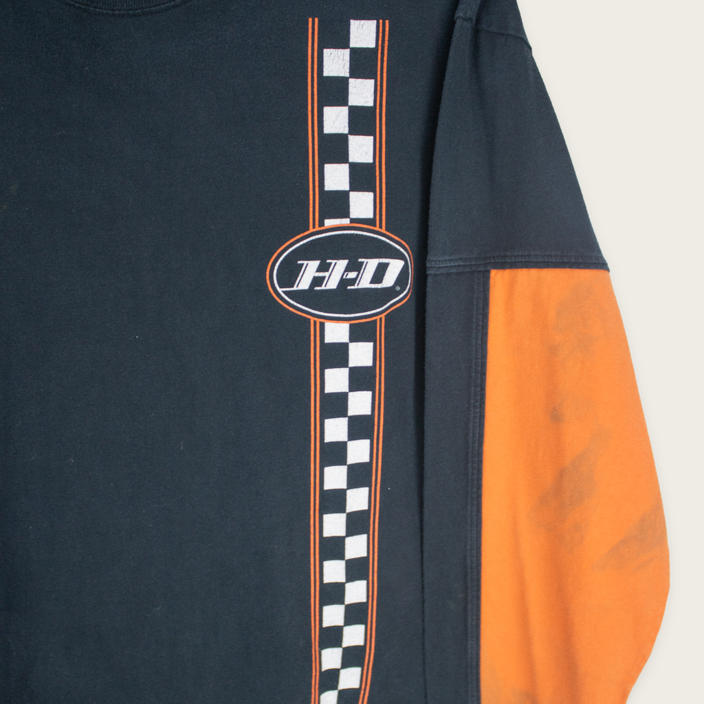 VINTAGE LONG-SLEEVE HARLEY DAVIDSON T-SHIRT - XXL