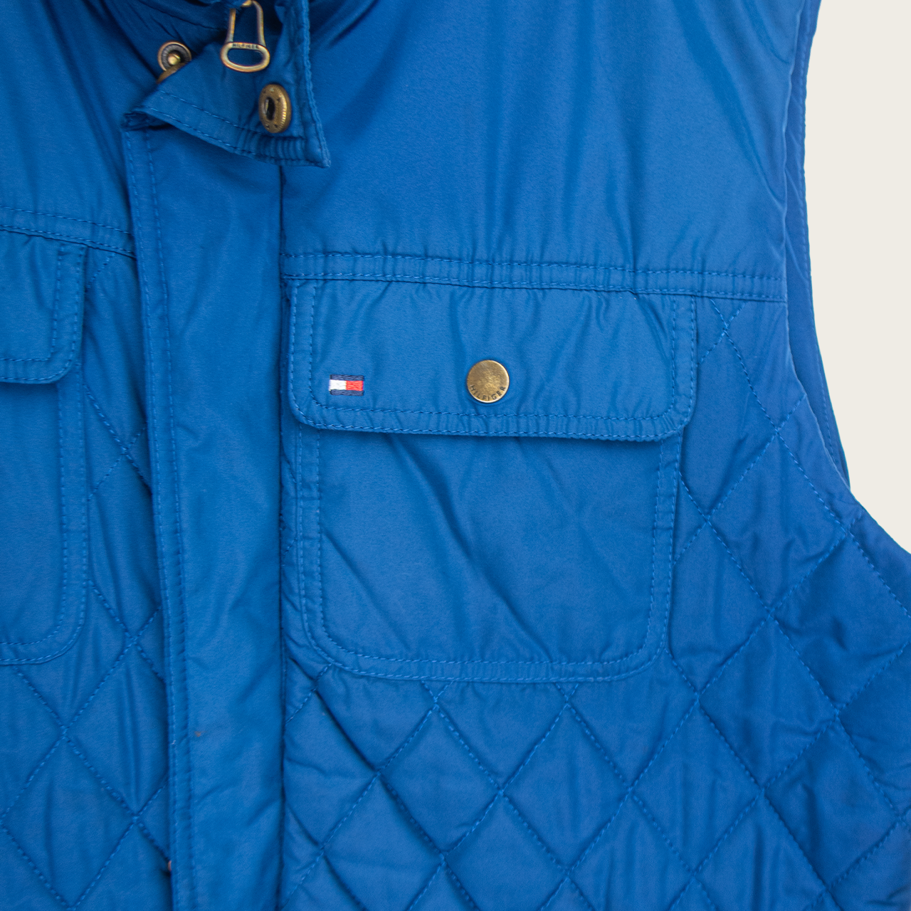 Tommy Hilfiger Quilted Puffer Vest - L