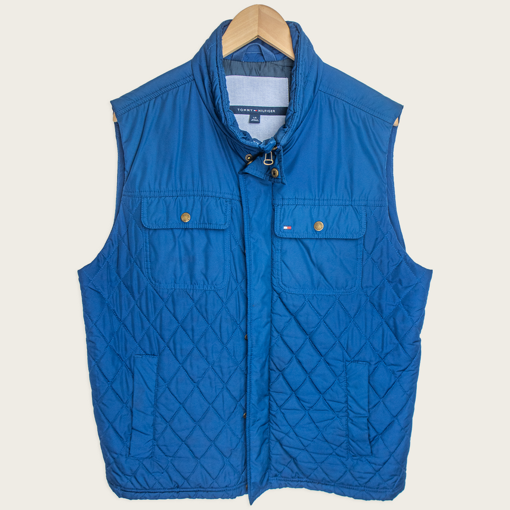 Tommy Hilfiger Quilted Puffer Vest - L