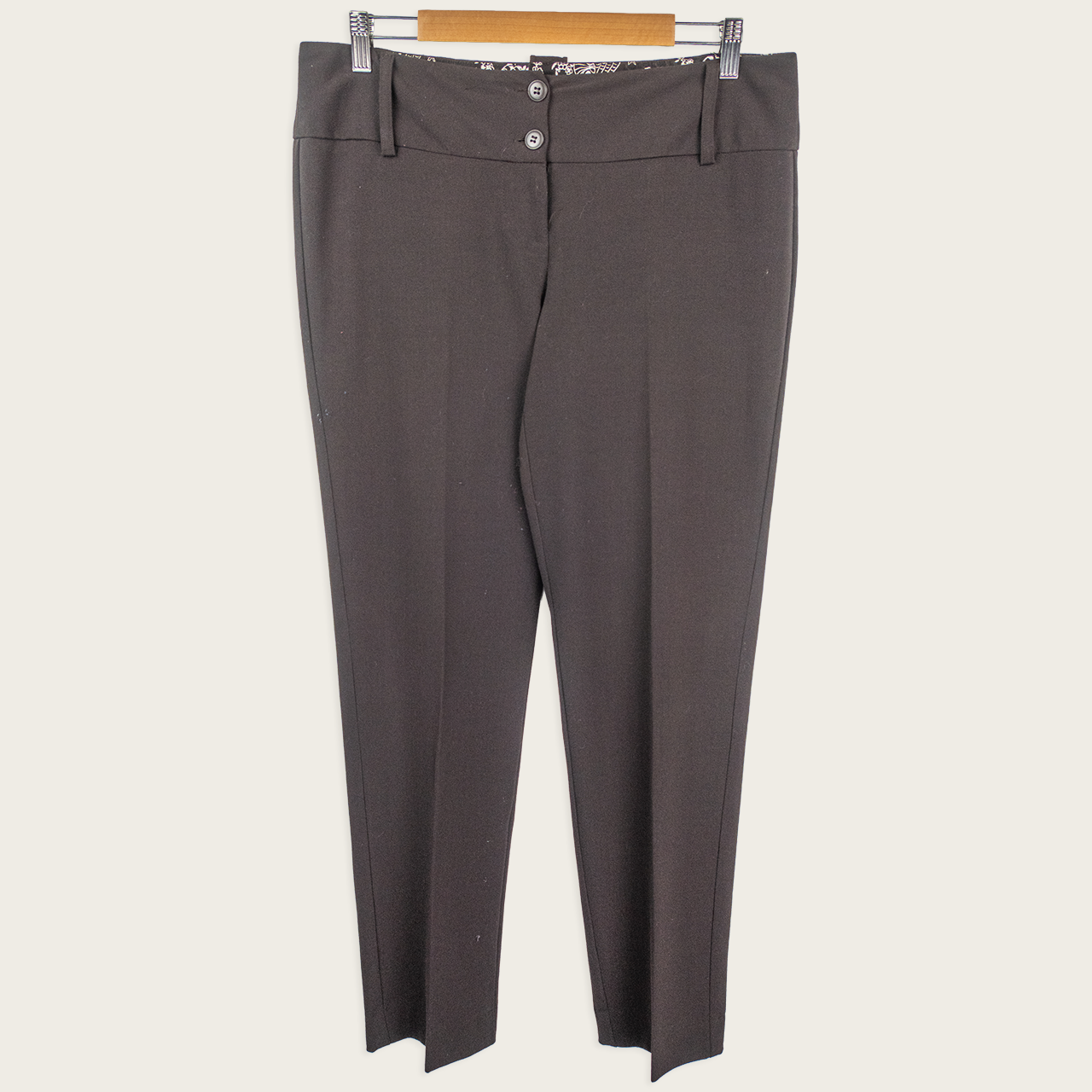 Y2K Hot Topic Tailored Pants - Brown Straight Leg - Size 12
