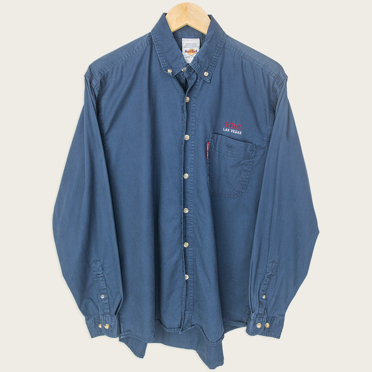 00's Hard Rock Cafe Button-Up Shirt - M