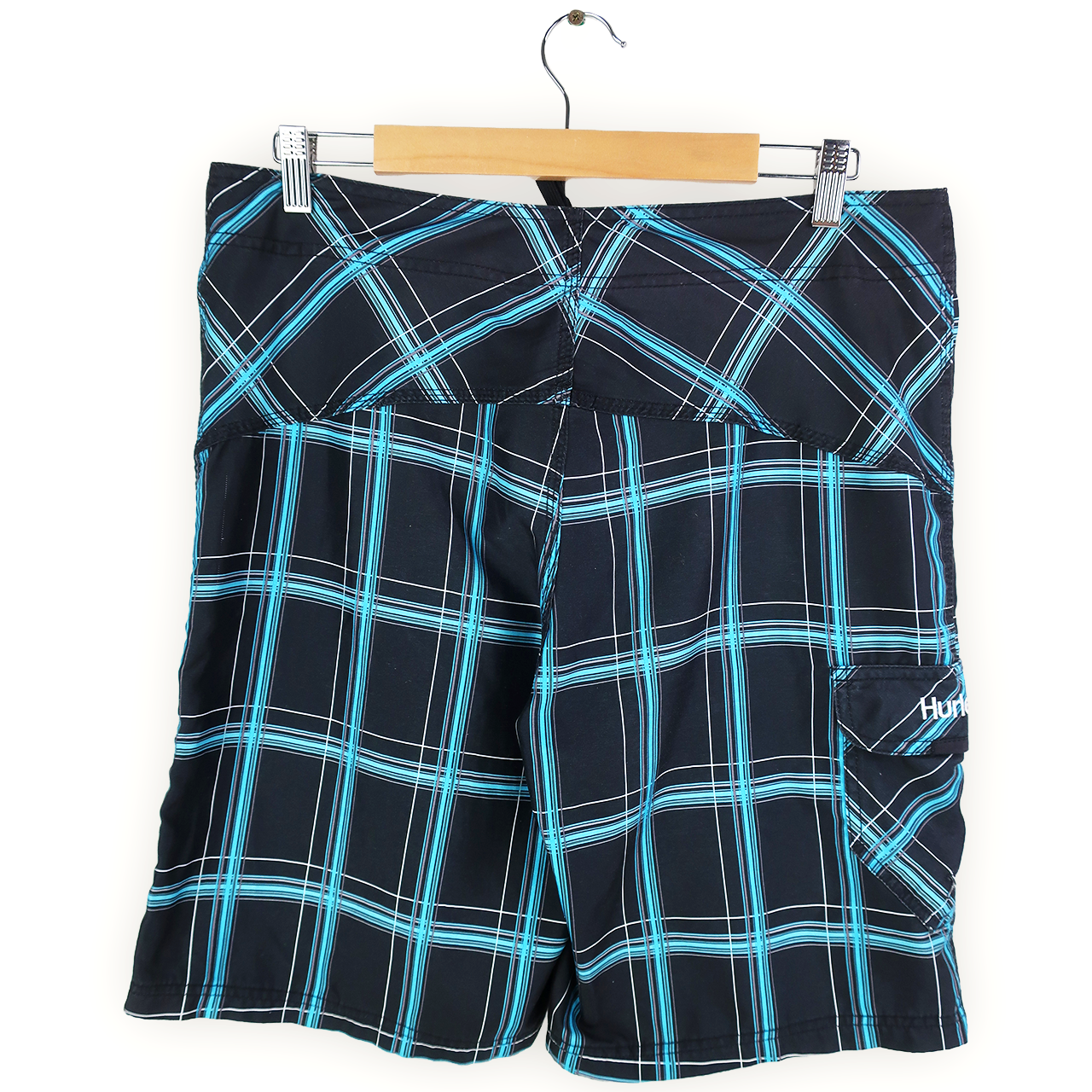 VINTAGE HURLEY BOARD SHORTS - 34"