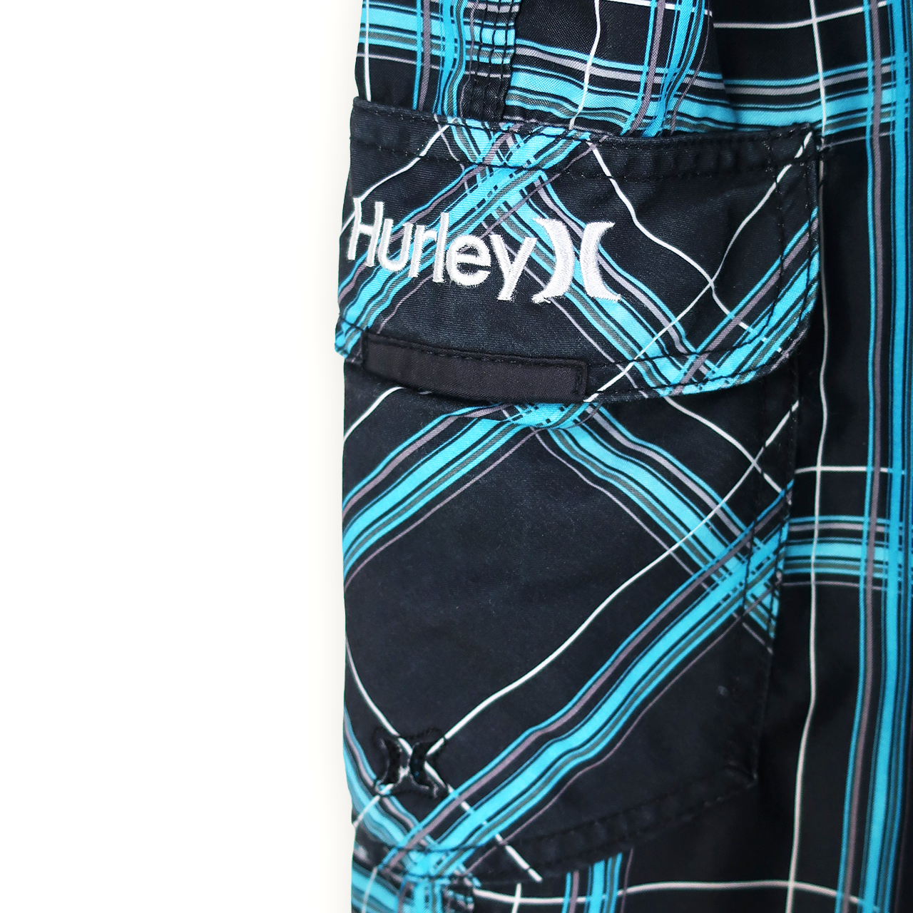 VINTAGE HURLEY BOARD SHORTS - 34"