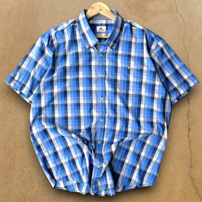 VINTAGE LACOSTE BUTTON-UP SHIRT - XL