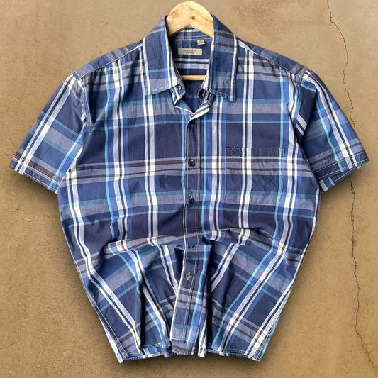 BURBERRY BUTTON-UP SHIRT - L/XL