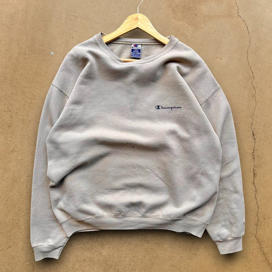VINTAGE CHAMPION SWEATER - L