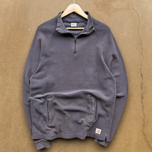 VINTAGE CARHARTT 1/4 ZIP - M/L